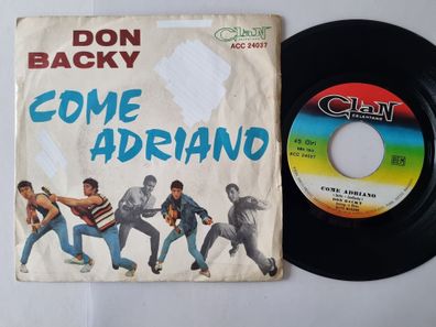 Don Backy - Come Adriano 7'' Vinyl Italy