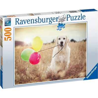 Ravensburger Labrador-Puzzle mit Luftballons 500 Teile