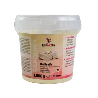 Sapolina Gießseife transparent, 1000g