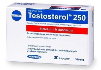 Megabol Testosterol 250 Testosteron Booster Muskelaufbau 30 Kapseln