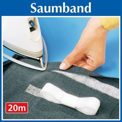 Saumband zum Anbügeln, 2er-Set