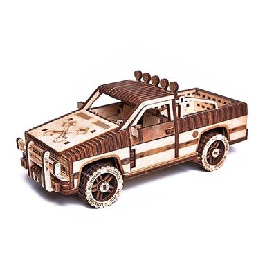 WOOD TRICK Pick-Up Truck, 276 Bauteile