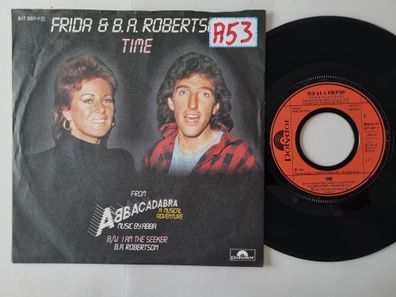 Frida & B.A. Robertson - Time 7'' Vinyl Germany/ CV ABBA - Arrival