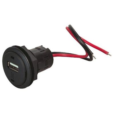 Philippi USB 3 USB - Einbausteckdose DC 12/24V 367331000