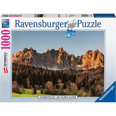 Ravensburger Puzzle Farbig Wilder Kaiser, Österreich 1000 Teile