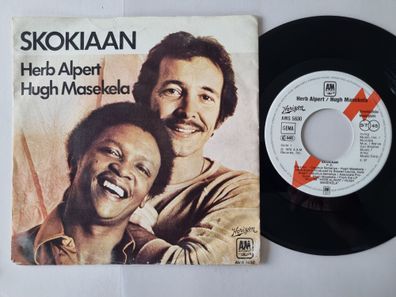 Herb Alpert/ Hugh Masekela - Skokiaan 7'' Vinyl Germany PROMO