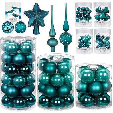 Christbaumschmuck Dark Emerald Inge-Glas