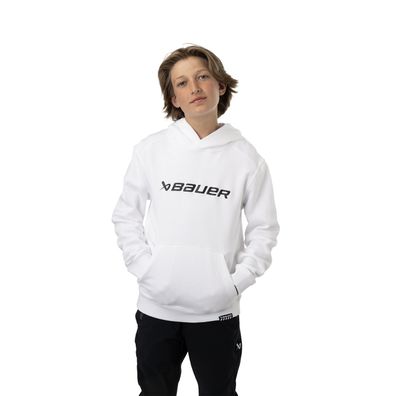 Hoodie Bauer Core Ultimate Junior - Farbe: weiss Größe: M