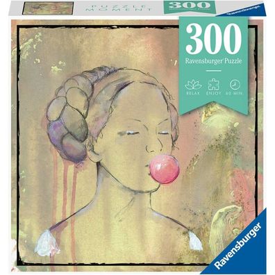 Ravensburger Puzzle Moment: die Bubblegum Lady 300 Teile