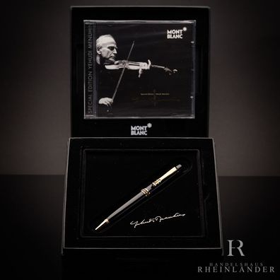 Montblanc Meisterstück Donation Pen Yehudi Menuhin Kugelschreiber ID 03778 OVP