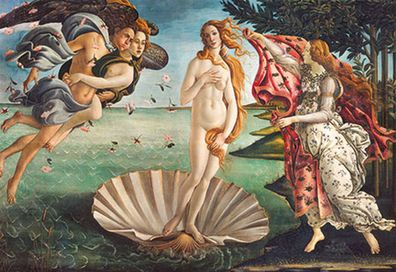 Botticelli - Die Geburt der Venus