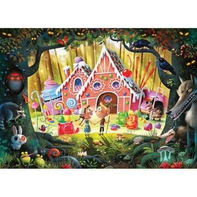 Ravensburger Hänsel und Gretel Puzzle (Lebkuchenhaus) 1000 Teile