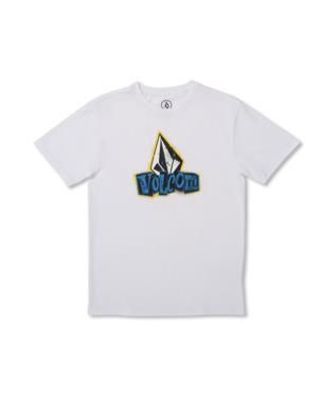 VOLCOM Kids T-Shirt Sticker Stamp white - Größe: L