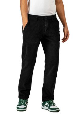 REELL Hose Regular Flex Chino black cord - Größe: 34/32