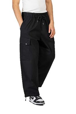 REELL Hose Para Cargo deep black ripstop - Größe: 24/25