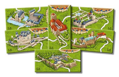 Carcassonne - Burgen in Deutschland Erweiterung (neue Edition)