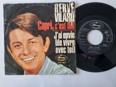 Hervé Vilard - Capri, c'est fini (Deutsche Originalaufnahme) 7'' SUNG IN GERMAN