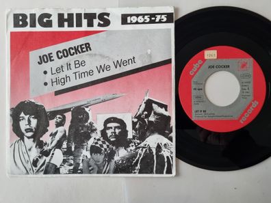 Joe Cocker - Let It Be / High Time We Went 7'' Vinyl Germany