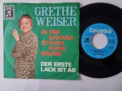 Grethe Weiser - In der Sahara stehen keine Bäume 7'' Vinyl Germany