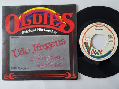 Udo Jürgens - Merci Cherie/ Sag mir wie 7'' Vinyl Germany