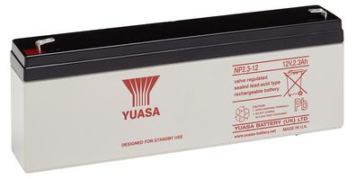 Yuasa - NP2.3-12 - 12 Volt 2300mAh Pb