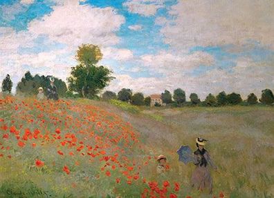 Das Mohnblumenfeld, Monet