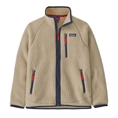 Patagonia Kids Jacke Retro Pile el cap khaki - Größe: S