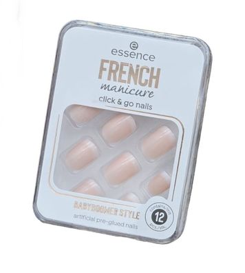 Essence: French Manicure-Click & Go Nails- 02 BabyBoomer Style- Selbstklebend