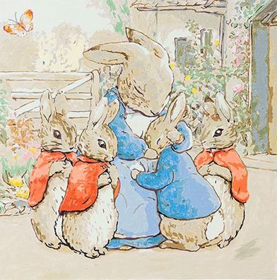 Peter Rabbit ist zuhause