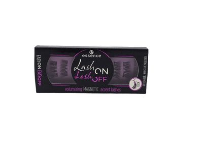 essence Lash ON Lash OFF volumizing Magnetic accent Künstliche Wimpern. NEU