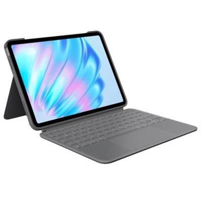 Logitech Combo Touch iPad Air 11"" (2024) grau QWERTZ"