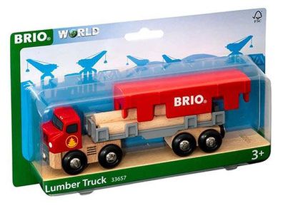 Holztransporter mit Magnetladung (BRIO)