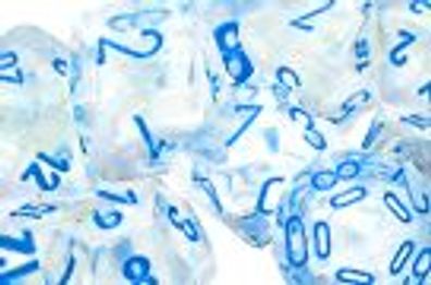 Borealis® Mini-Polyhedral Icicle™/light blue Luminary™ 7-Die Set 