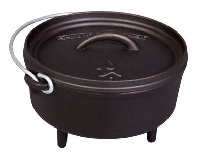 Camp Chef Classic Dutch Oven SDO8 Gusseisen Kochtopf Bräter Schmortopf Brotbackform