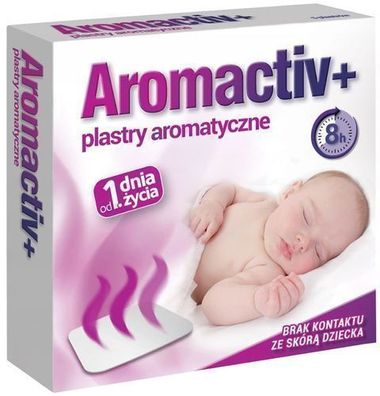 Aromactiv + Aromatisches Medizinisches Pflaster Sicher Seit Der Geburt 5 Stück