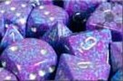 Speckled 16mm d6 Silver Tetra™ Dice Block™ (12 dice)