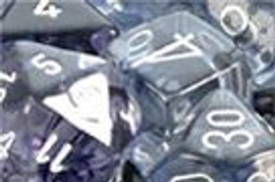 Nebula™ Polyhedral Black/white 7-Die Set