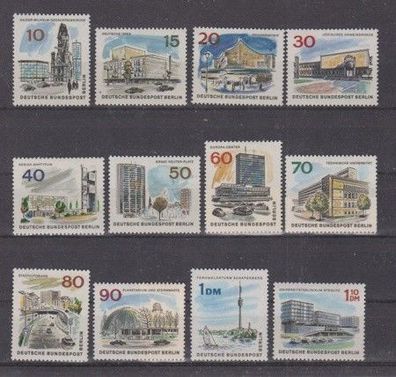 Berlin 1965 postfrisch MiNr. 254-265 Das neue Berlin