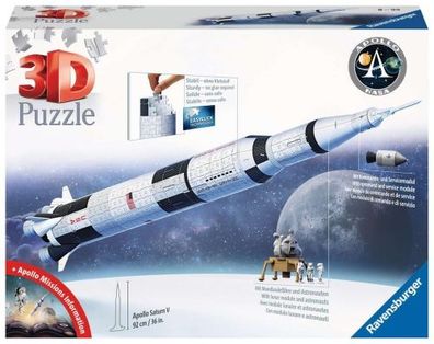 Ravensburger - 3D Puzzle Apollo Saturn V Rocket