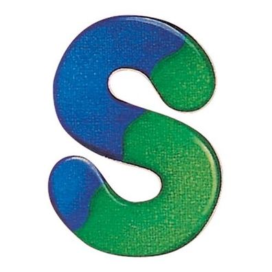 Selecta 2519 - Alphabet S 5 x 7 cm (German) - Selecta - (Spielwaren / Wooden)