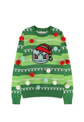 Pokémon - Bulbasaur Patched Christmas Jumper