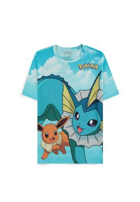 Pokémon - Eevee Evolutions Digital AOP Short Sleeved T-shirt