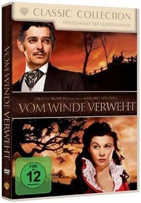 Vom Winde verweht (DVD) Min: 224/DD/WS - WARNER HOME 1000052639 - (DVD Video / Drama)