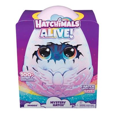 Spin Master - Hatchimals Alive Mystery Hatch Draggle