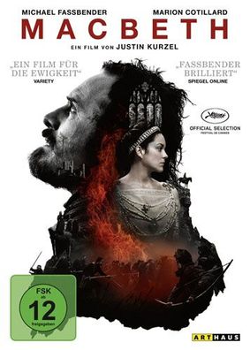 Macbeth (DVD) Min: 108/DD5.1/WS - Studiocanal 0504854.1 - (DVD Video / Historienfilm)