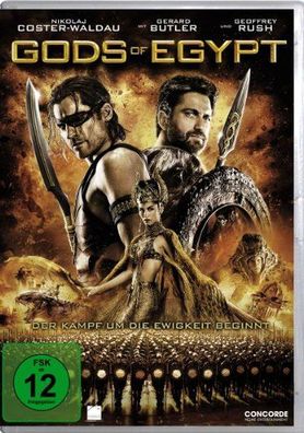 Gods of Egypt (DVD) Min: 122/DD5.1/WS - Concorde 20206 - (DVD Video / Fantasy)