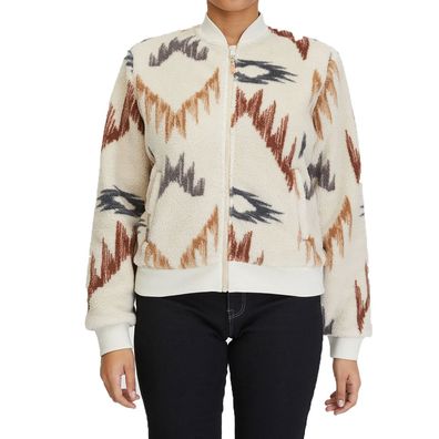 Ragwear Women Fleece Jacke Cairro Aztec ecru - Größe: XL