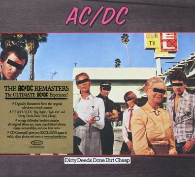 AC/DC: Dirty Deeds Done Dirt Cheap (Digipack) - Epic 5107602 - (CD / Titel: A-G)