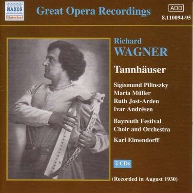 Richard Wagner (1813-1883): Tannhäuser - Naxos 0636943109427 - (CD / Titel: H-Z)