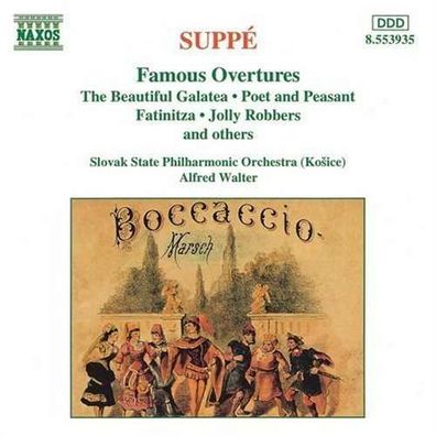 Franz von Suppe (1819-1895): Ouvertüren - Naxos 0730099493529 - (CD / Titel: A-G)